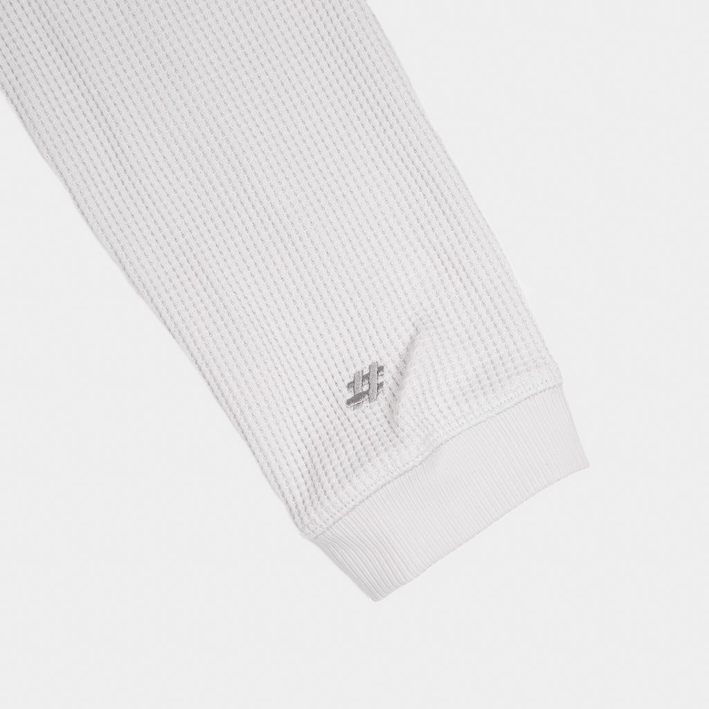 New Balance Numeric - Numeric Waffle Knit Long Sleeve Henley Cuff