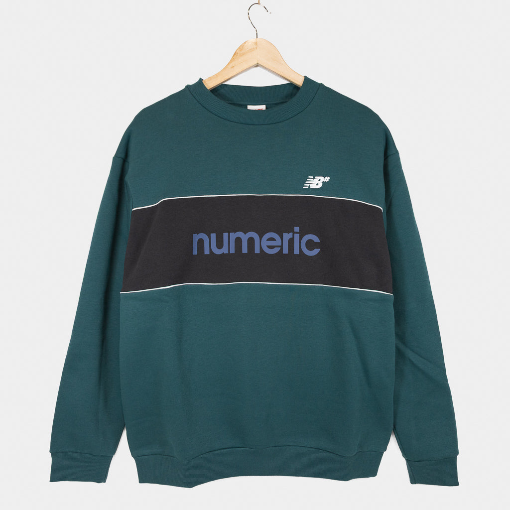 New Balance Numeric Medusa Green Team Crewneck Sweatshirt