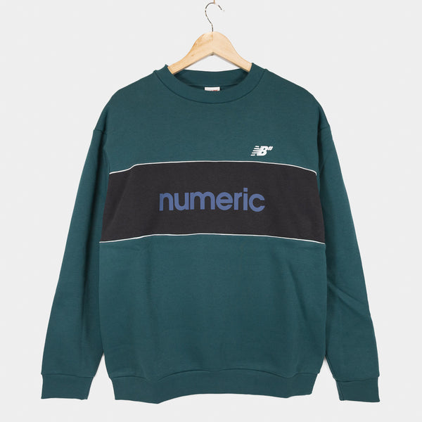 New Balance Numeric - Team Crewneck Sweatshirt - Medusa Green