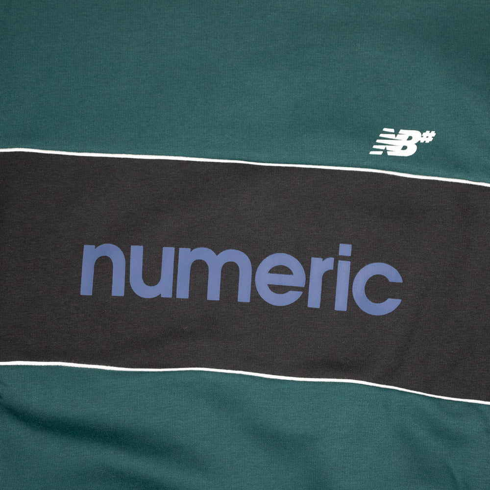 New Balance Numeric Medusa Green Team Crewneck Sweatshirt Print