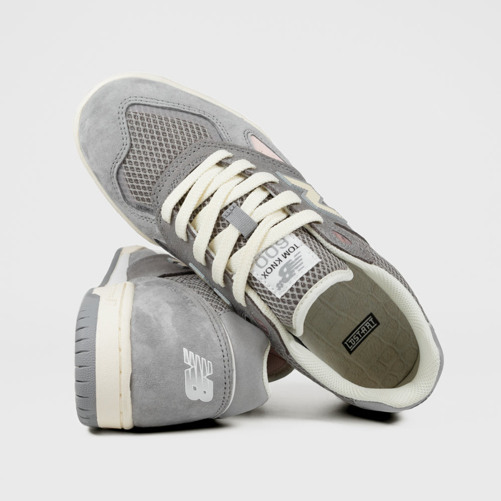 New Balance Numeric Grey Tom Knox 600 X Lost Art Shoes