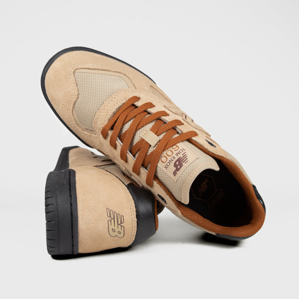 New Balance Numeric Incense Brown Tom Knox 600 Shoes