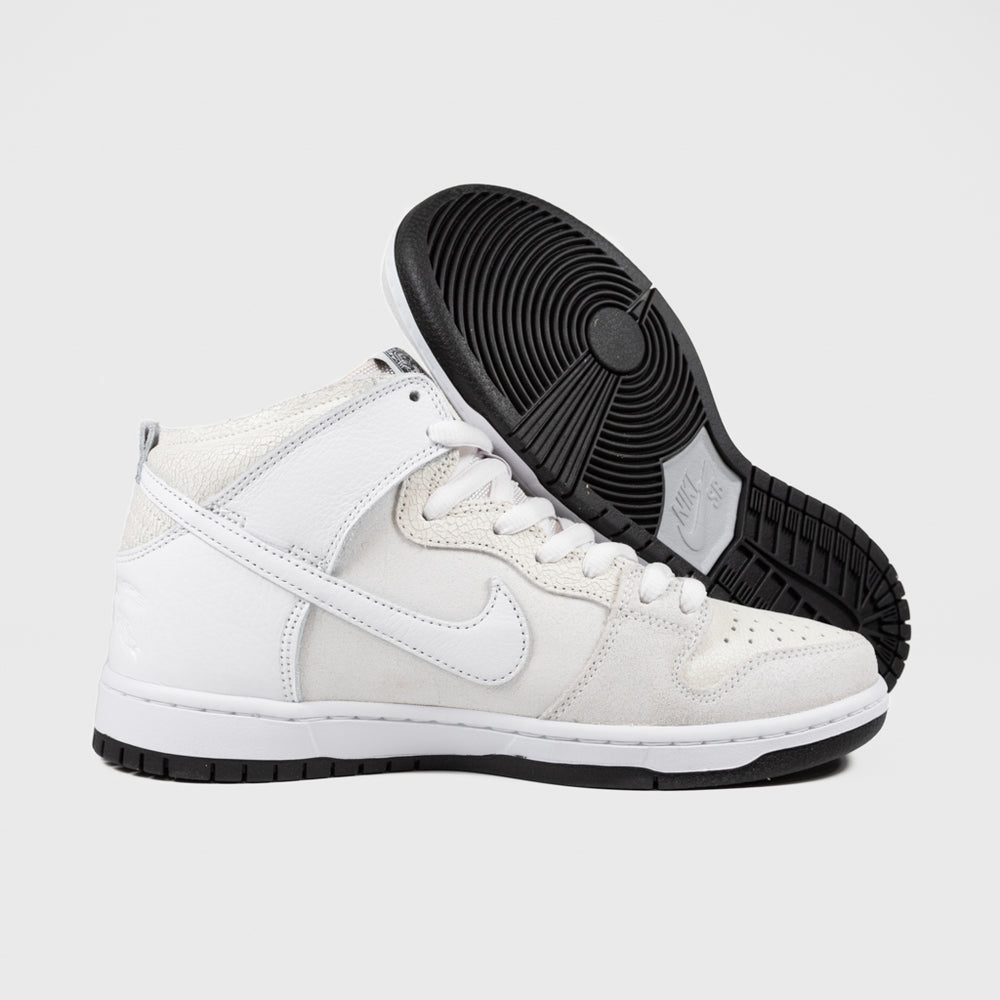 Nike SB Anti Hero White Dunk High Pro Shoes