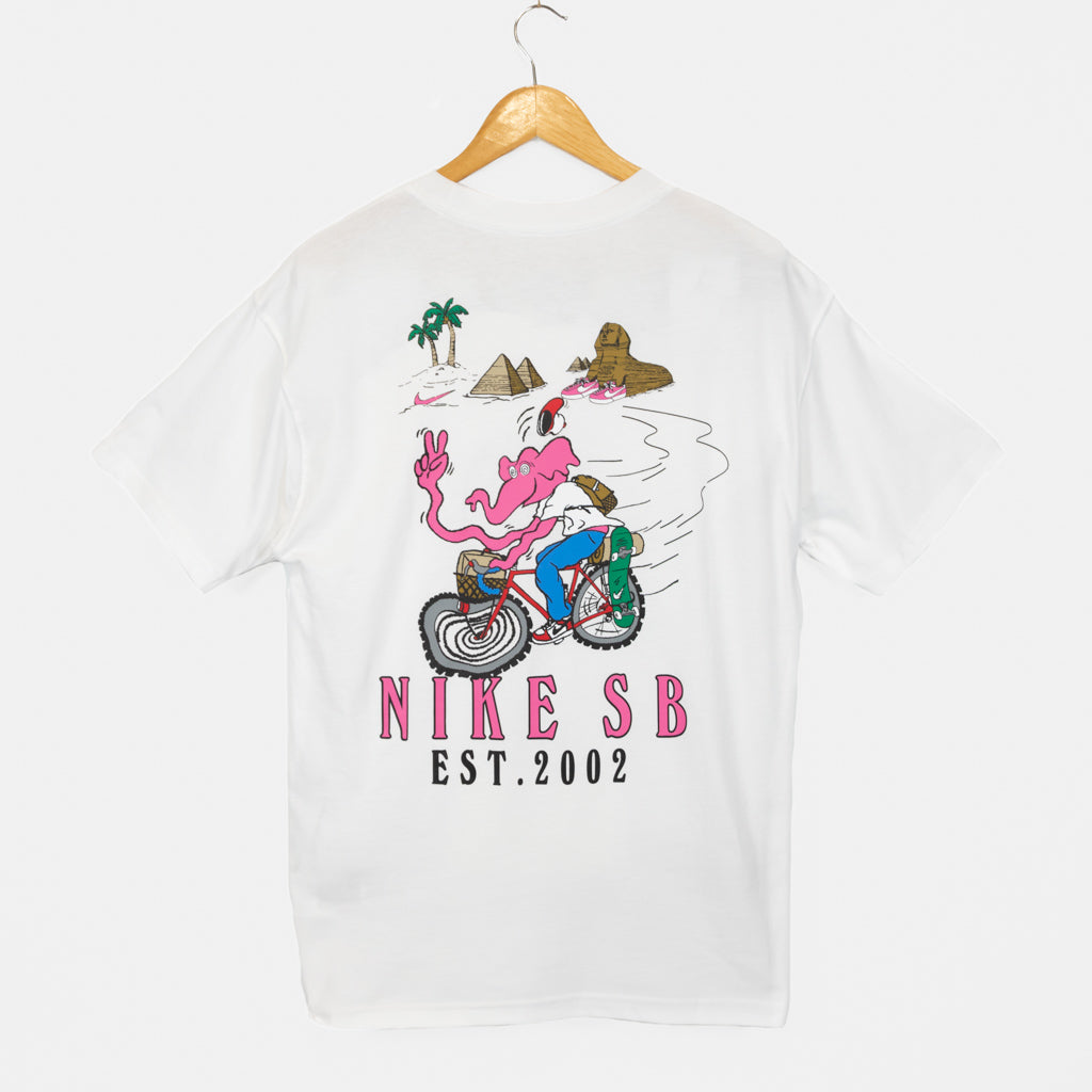 Nike SB Bike Day White T-Shirt