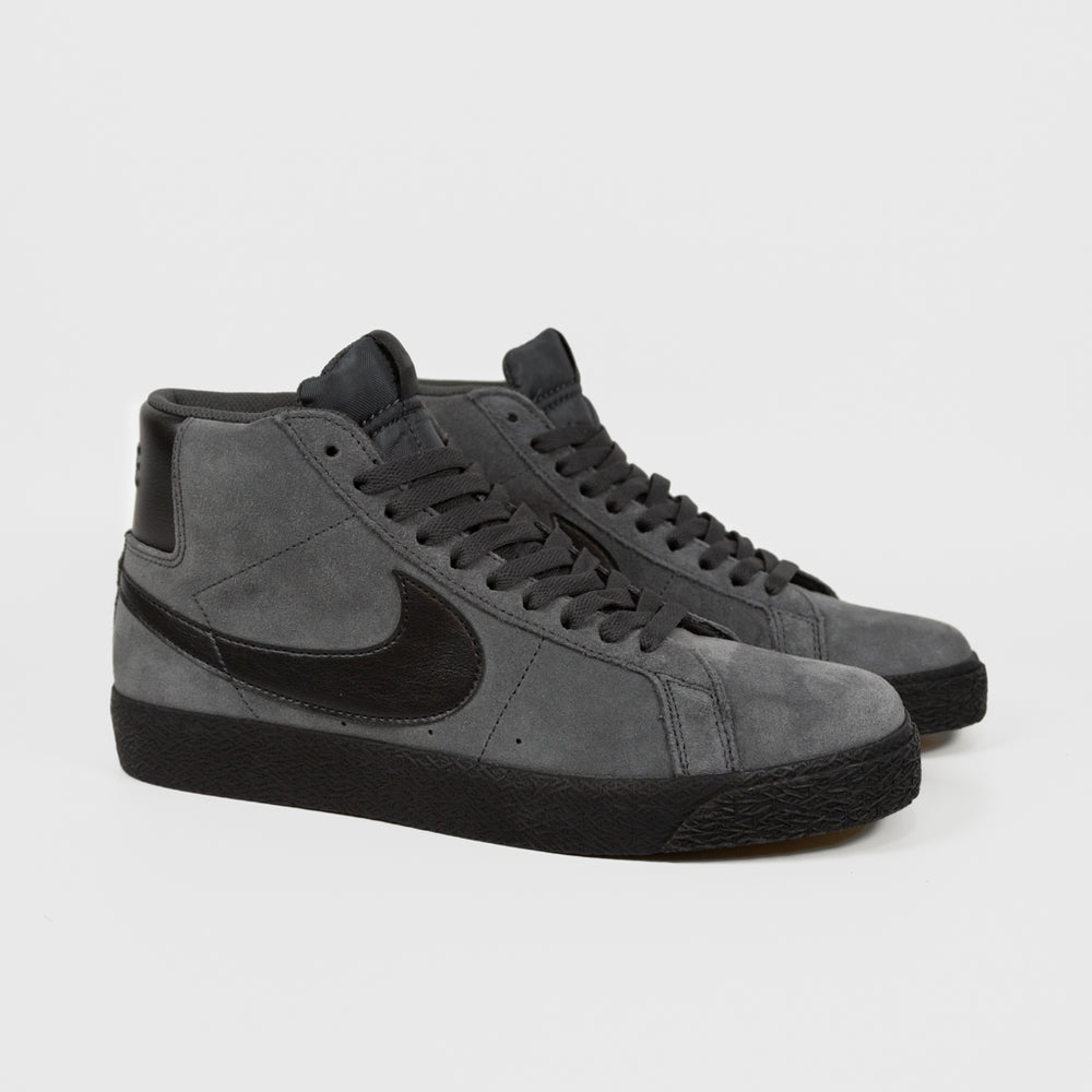 Nike SB Blazer Mid Shoes Anthracite Black Anthracite
