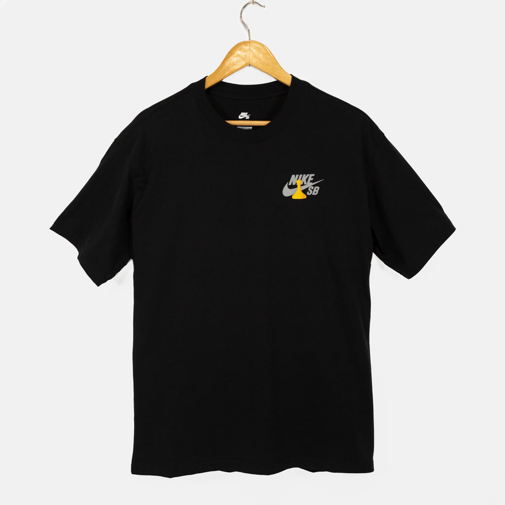 Nike sb t shirt on sale black