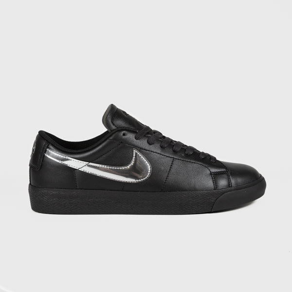 Nike SB - 'Dancer' Blazer Low Shoes - Black / Metallic Silver - Black