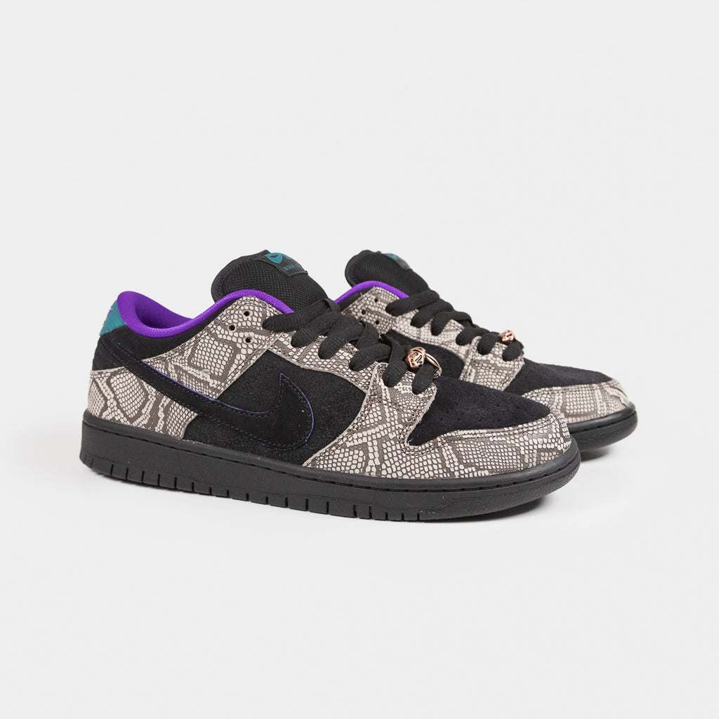 Nike SB Faux Snake Skin Dashawn Jordan Dunk Low Pro Shoes
