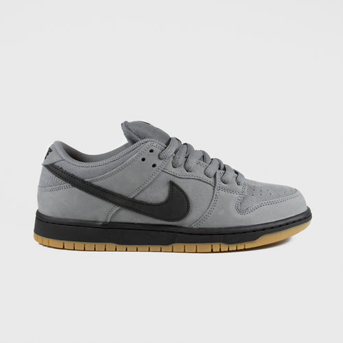 Nike SB - Dunk Low Pro Orange Label Shoes - Cool Grey / Black - Cool Grey