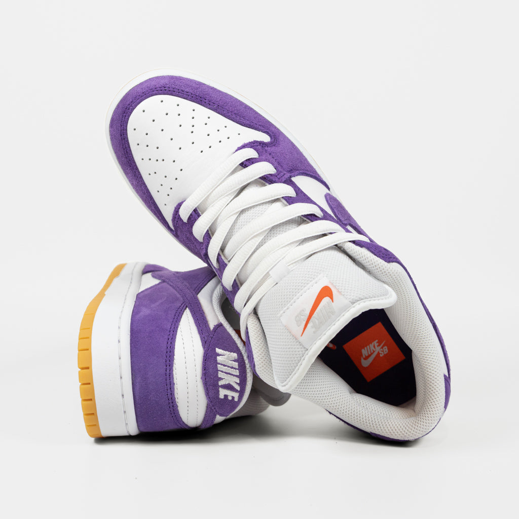 Nike SB Dunk Low Pro Orange Label Shoes Court Purple Welcome