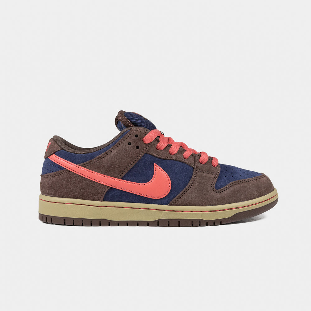 Nike SB Baroque Brown and Adobe Dunk Low Pro Shoes