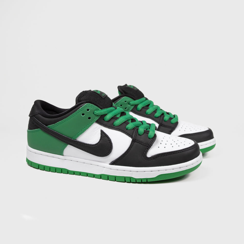 Nike SB Classic Green Dunk Low Pro Shoes