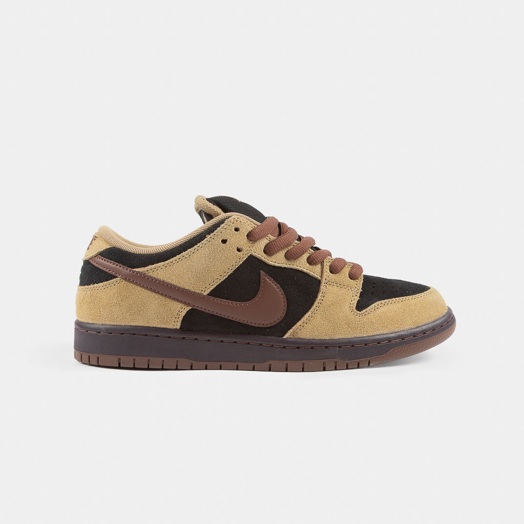 Filbert And Light Chocolate Brown Dunk Nike SB Low Pro Skate Shoes