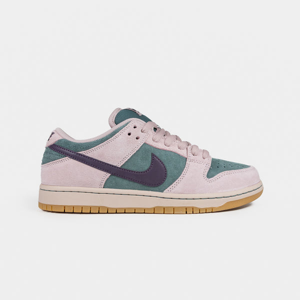 Nike SB - Dunk Low Pro Shoes - Mineral Slate / Dark Raisin - Particle Rose