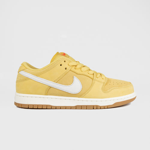 Nike SB - Dunk Low Pro Orange Label Shoes - Saturn Gold / Sail - Saturn Gold - Solar Flare