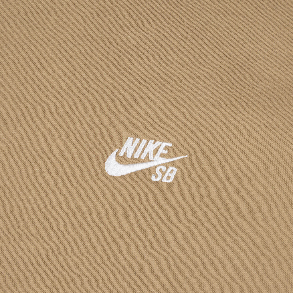 Nike SB Parachute Beige Essential Logo Pullover Hooded Sweatshirt Embroidery