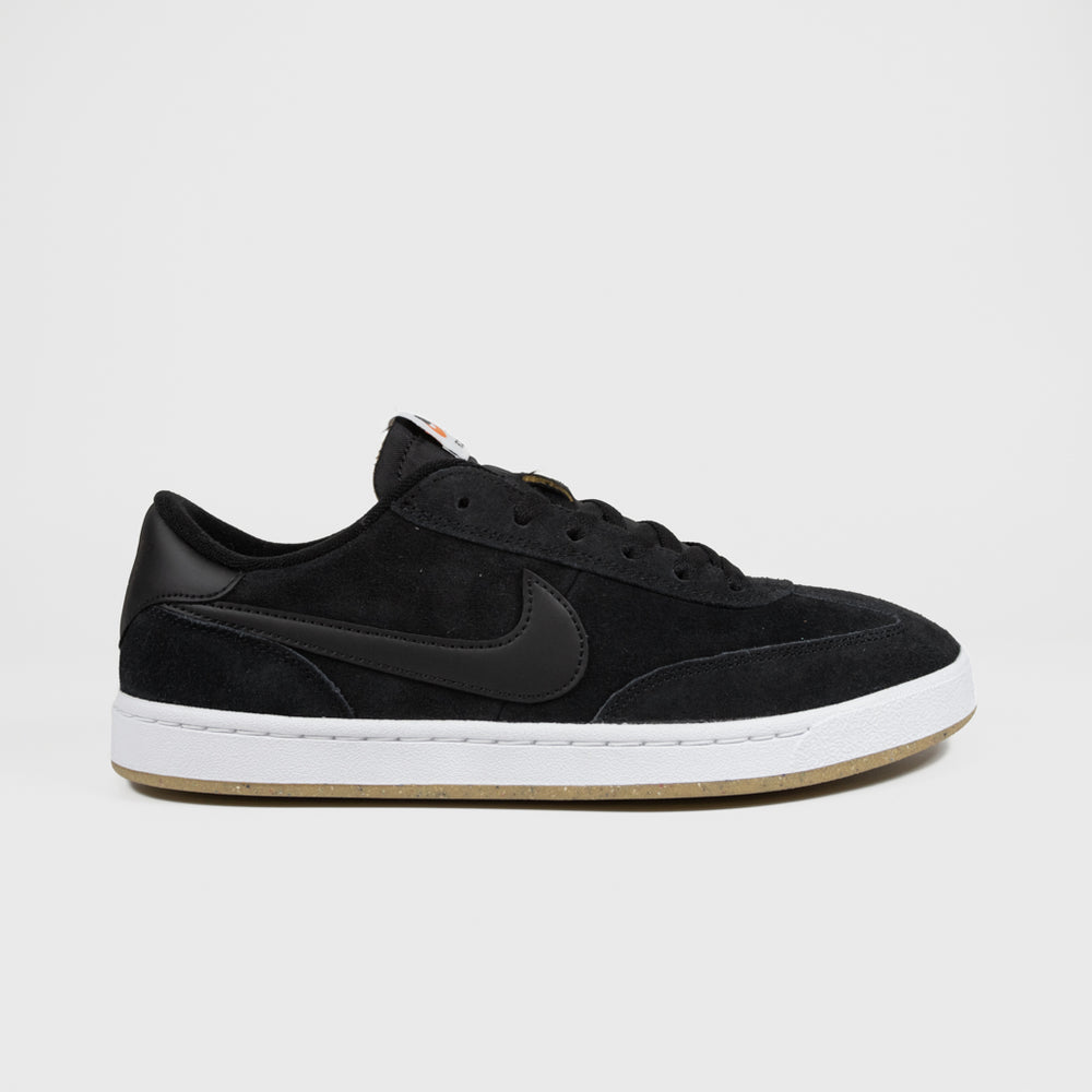 Nike SB FC Classic Shoes Black White Vivid Orange