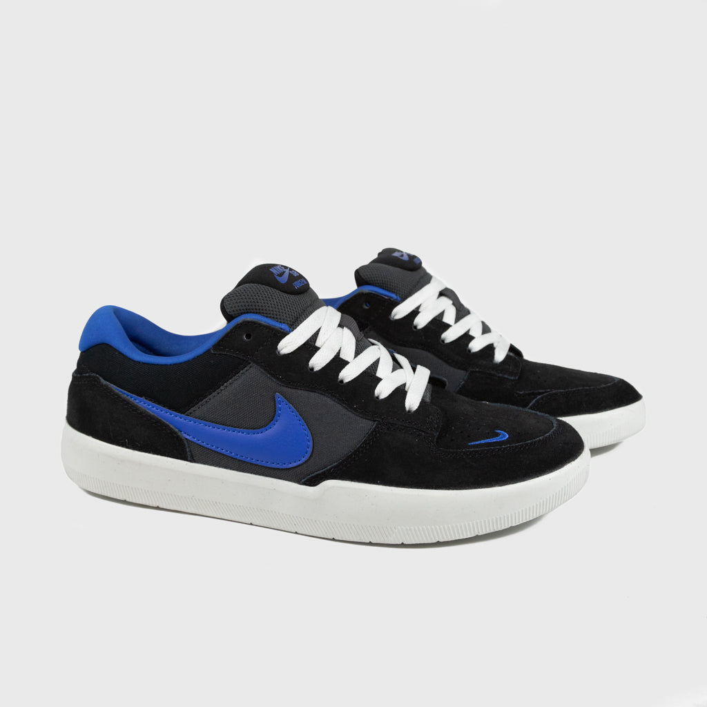 Nike SB Force 58 Shoes Black Hyper Royal Anthracite