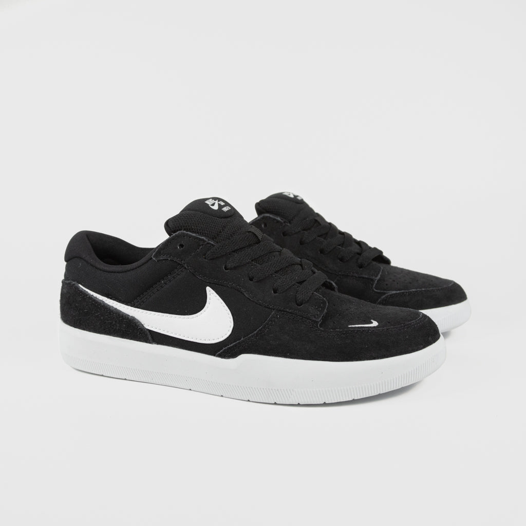 Nike SB Black And White Force 58 Shoes