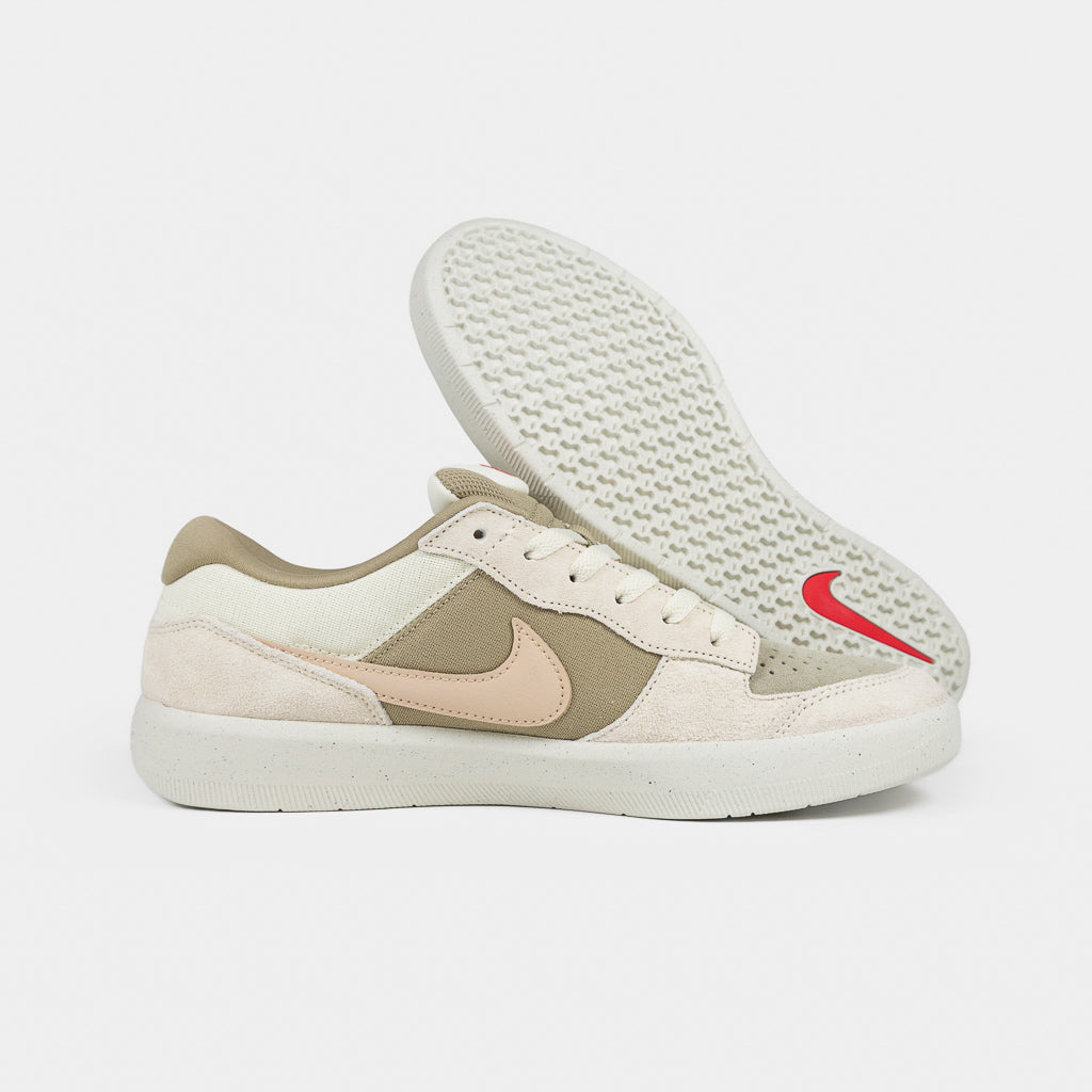  Nike SB Milk White And Linen Force 58 Shoes