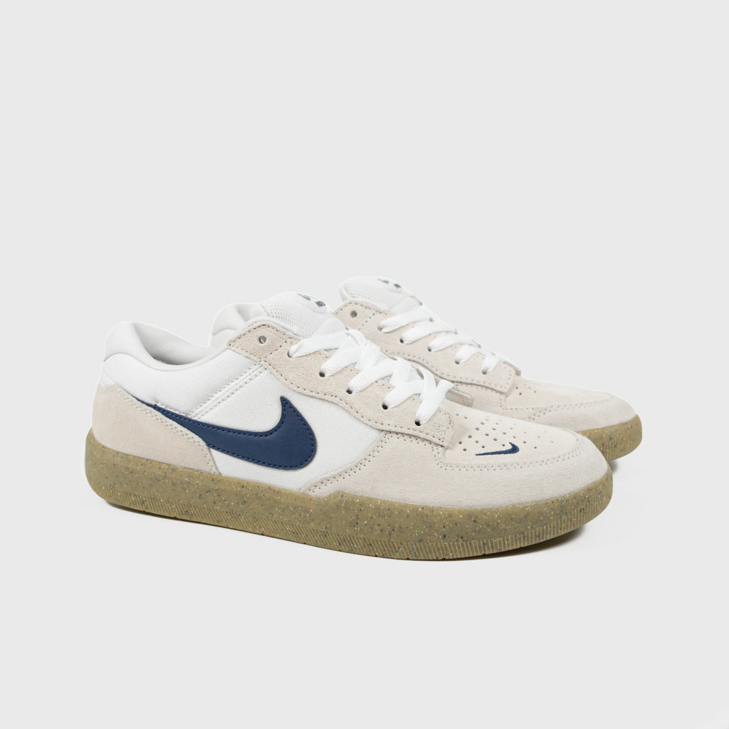 Nike SB White and Gum Force 58 Shoes