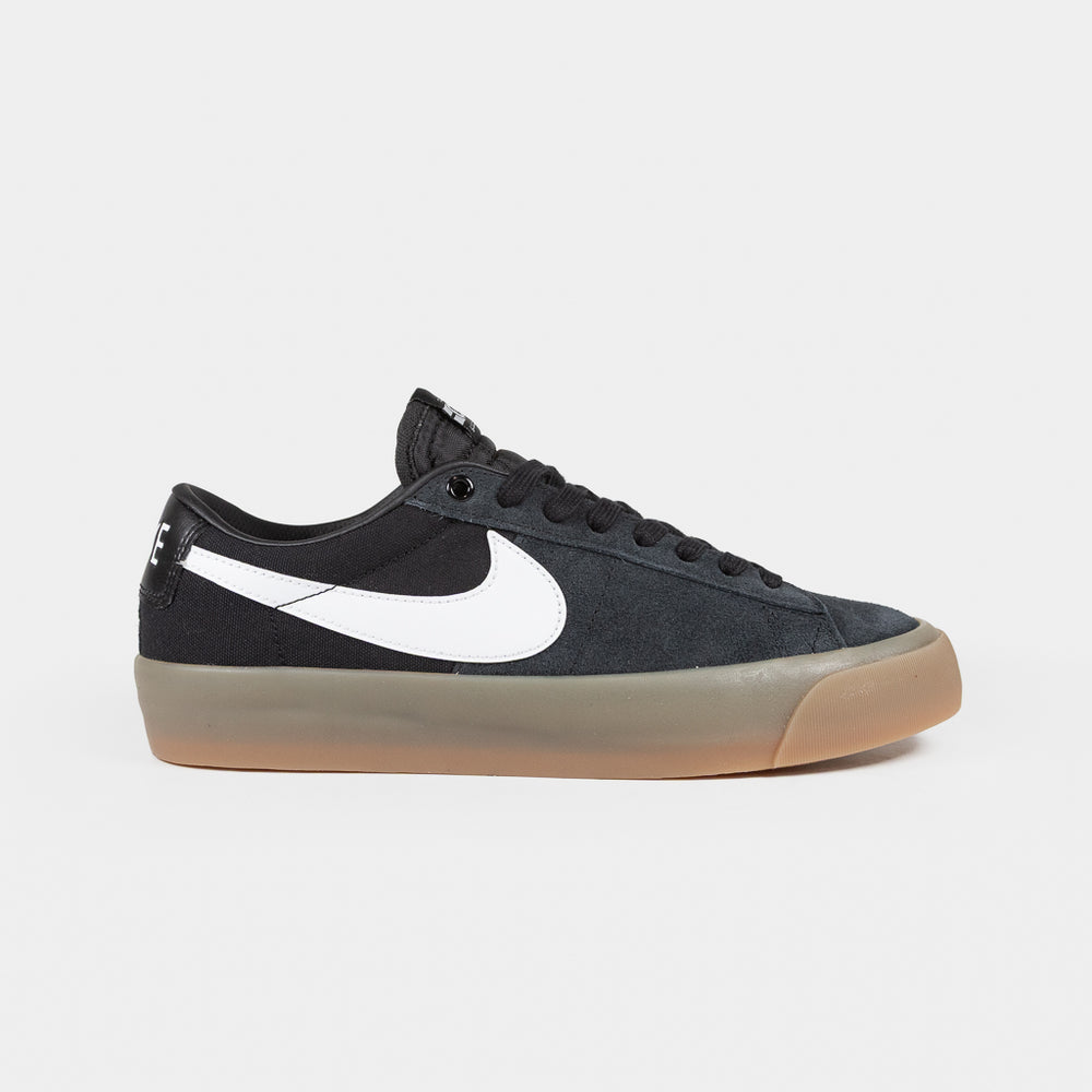 Nike SB Black and Gum GT Blazer Low Shoes