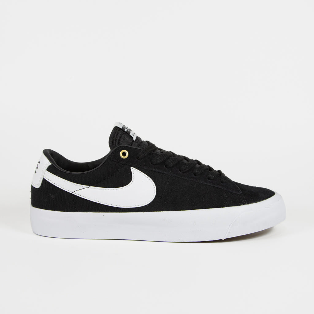 Nike SB Black And White Grant Taylor GT Blazer Low Shoes