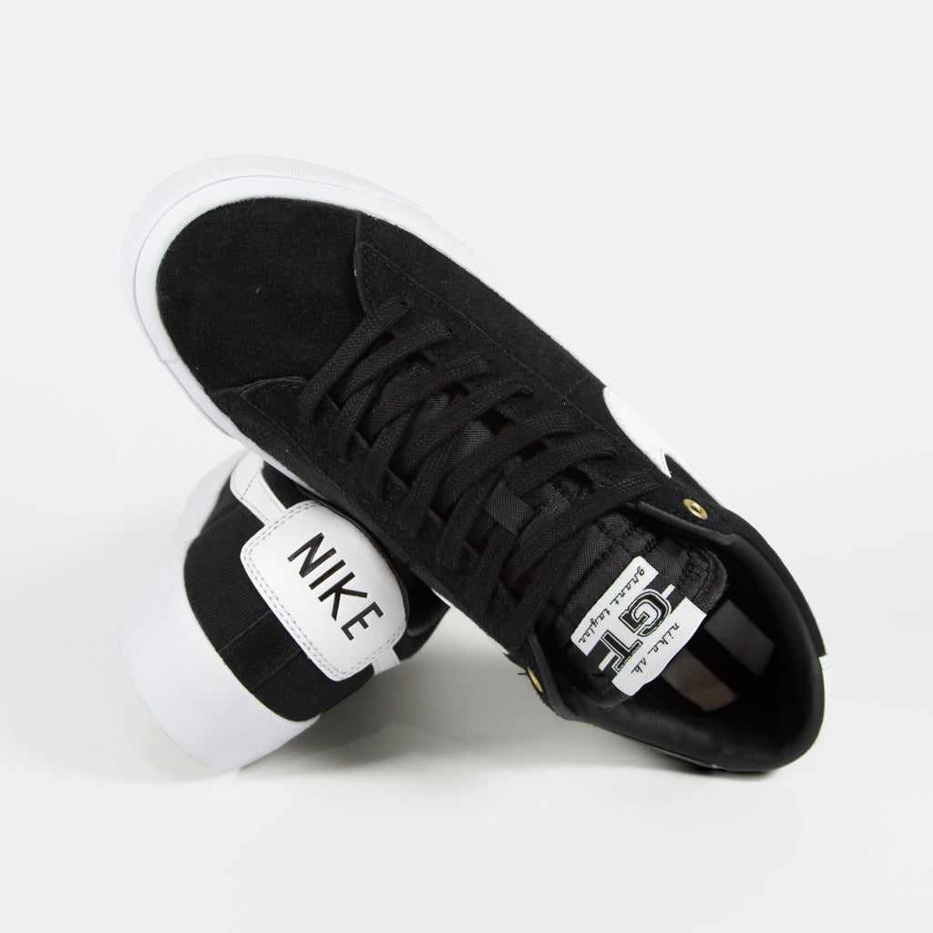 Nike SB Black And White Grant Taylor GT Blazer Low Shoes
