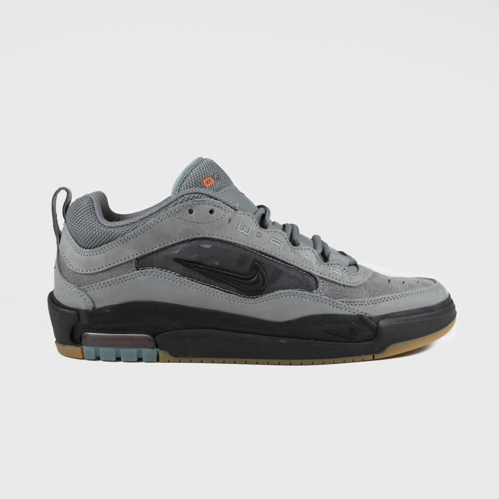 Nike SB - Ishod Wair Air Max Orange Label Shoes - Cool Grey / Black - Cool Grey