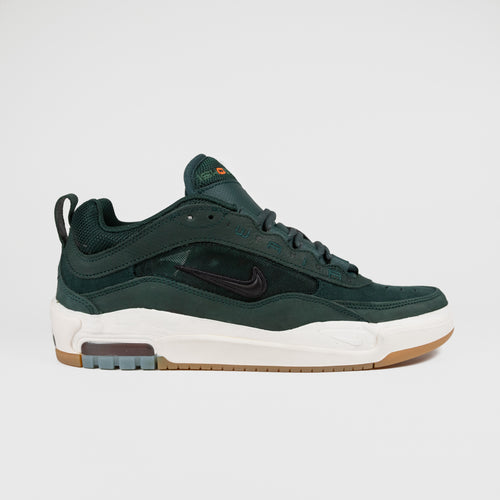 Nike SB - Ishod Wair Air Max Orange Label Shoes - Deep Fir / Black - Fir - Sail