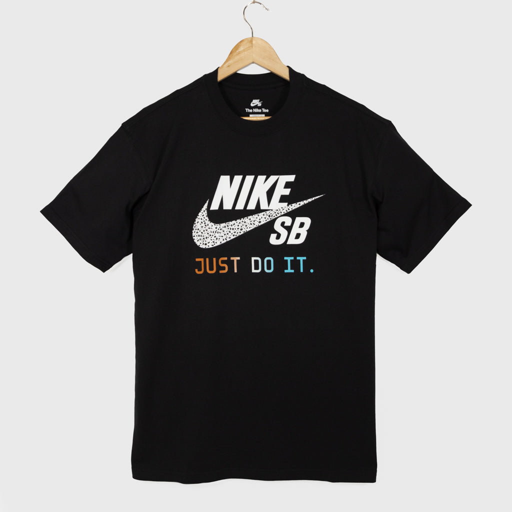 Nike SB Just Do It Safari Print Black T-Shirt 