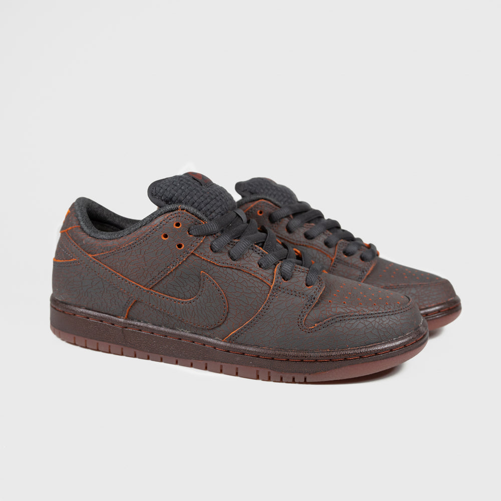 Nike SB Dark Smoke Grey Krampus Dunk Low Pro Shoes