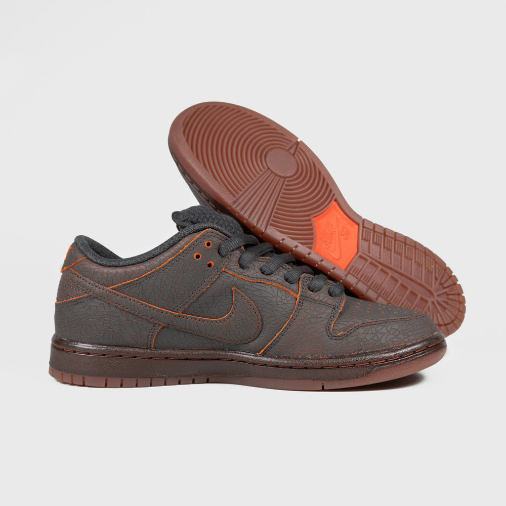 Nike SB Dark Smoke Grey Krampus Dunk Low Pro Shoes
