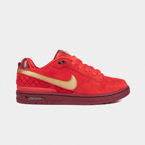 Nike SB - P-Rod 1 Paul Rodriguez 'All Star West' Shoes - Habanero Red / Club Gold