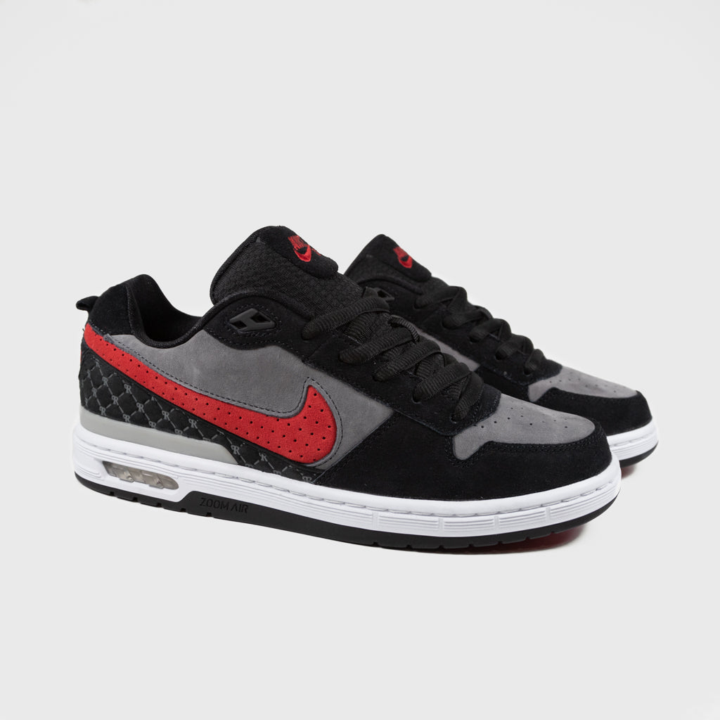 Nike SB Black And Red P-Rod 1 Paul Rodriguez Shoes