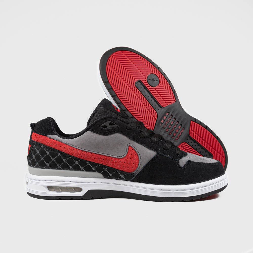 Nike SB Black And Red P-Rod 1 Paul Rodriguez Shoes
