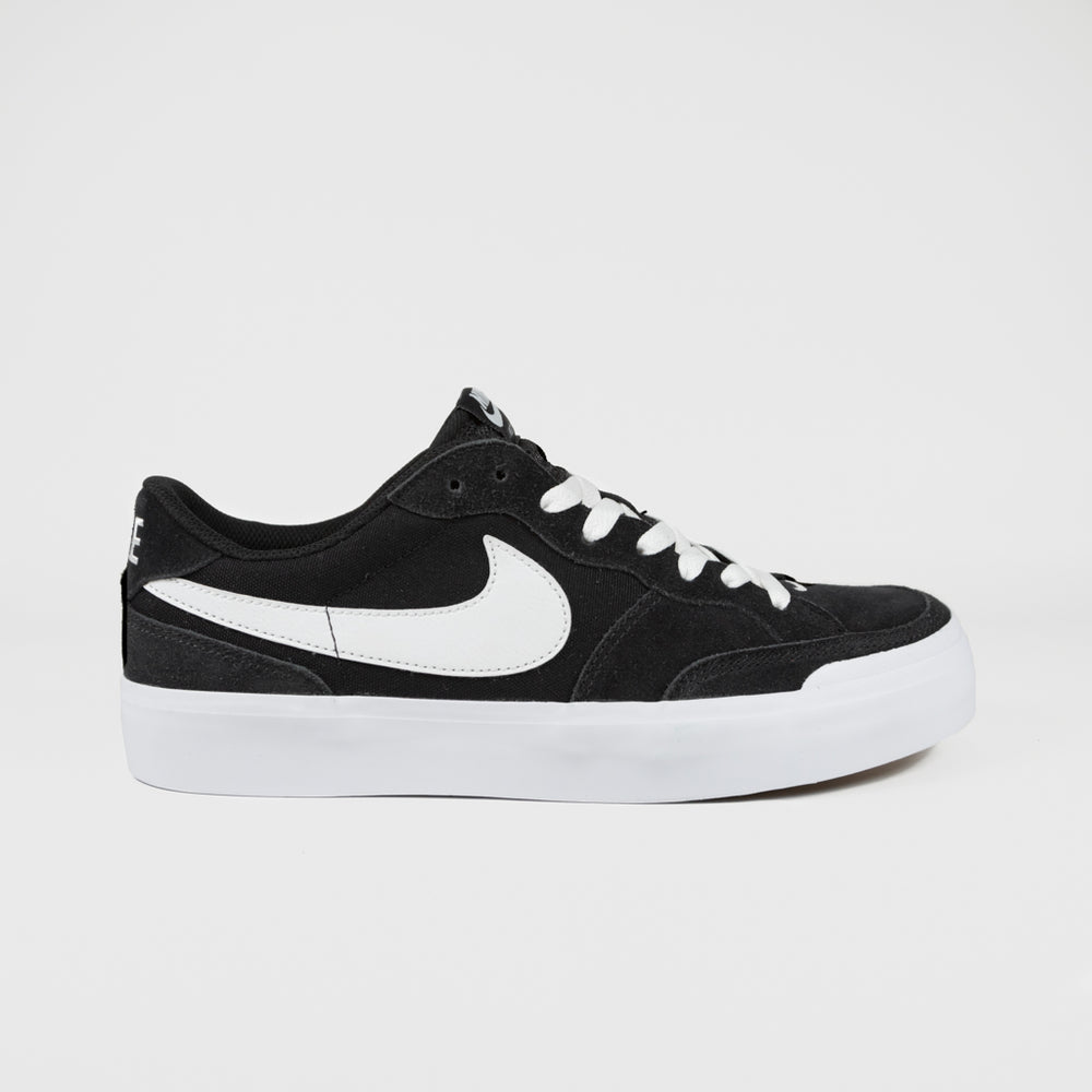 Nike SB Pogo Plus Shoes Black White Welcome Skate Store