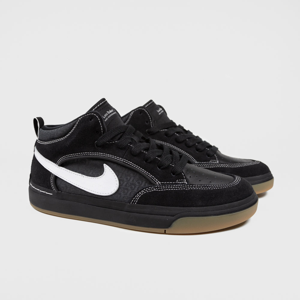 Nike SB Black React Leo Baker Shoes