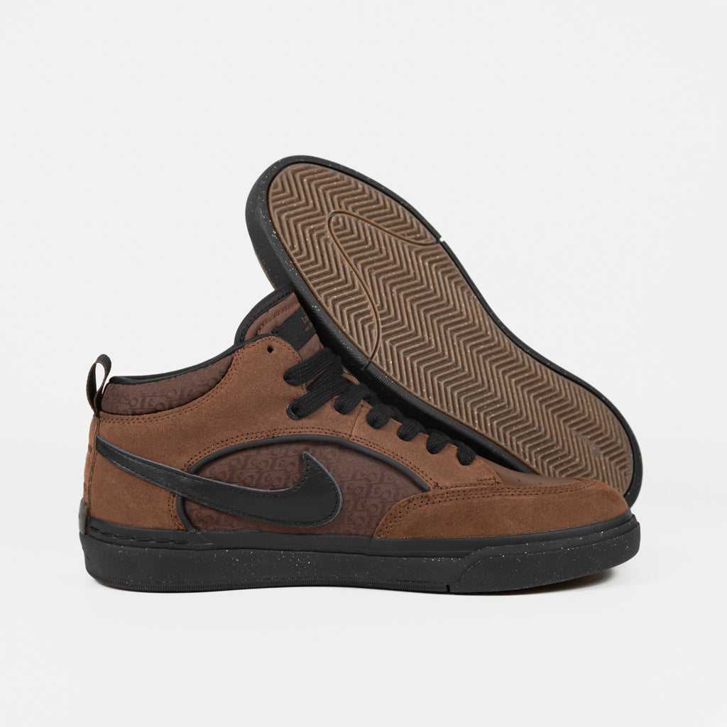 Nike SB Cocoa Wow Brown React Leo Baker Shoes