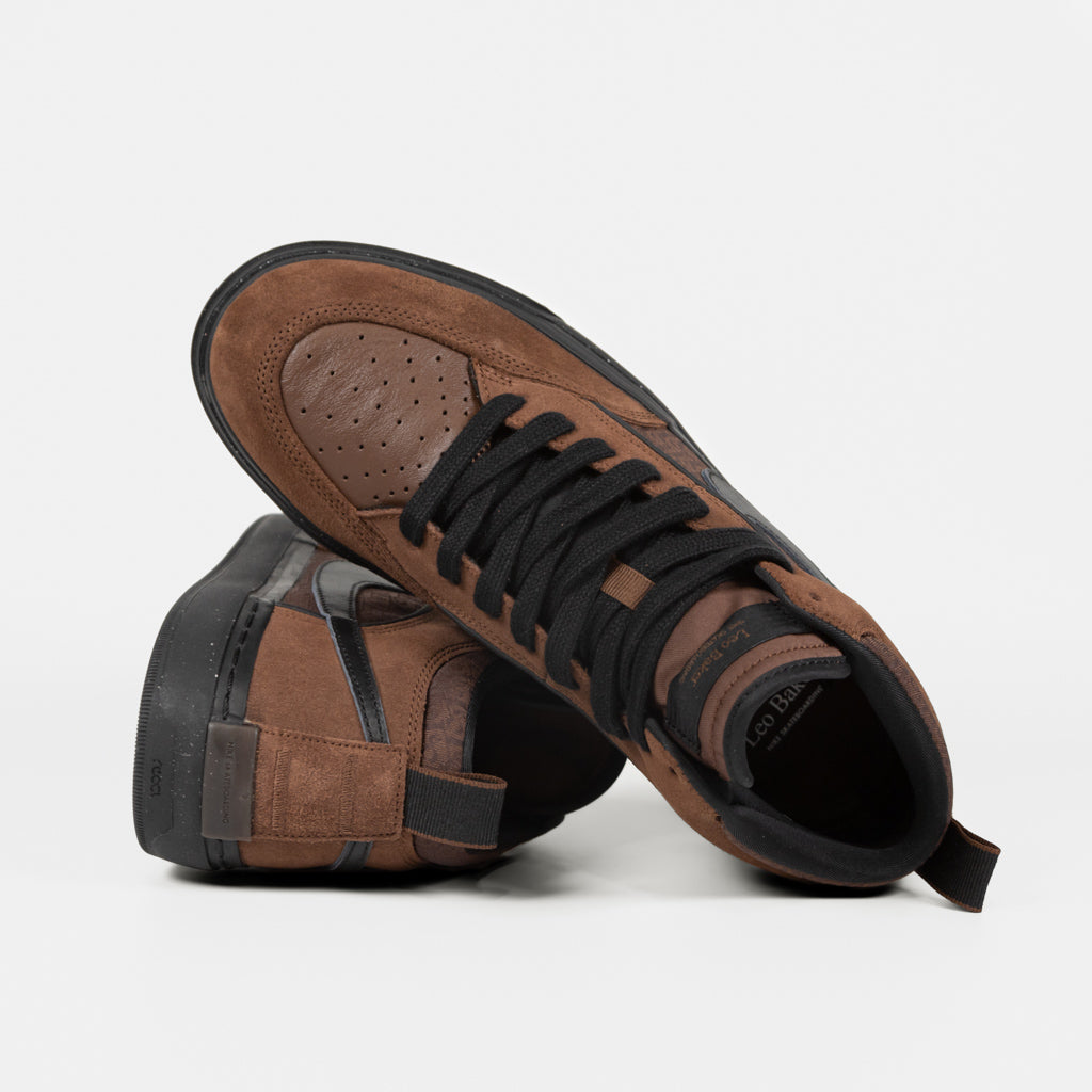 Nike SB React Leo Baker Shoes Cocoa Wow Black Cocoa Wow