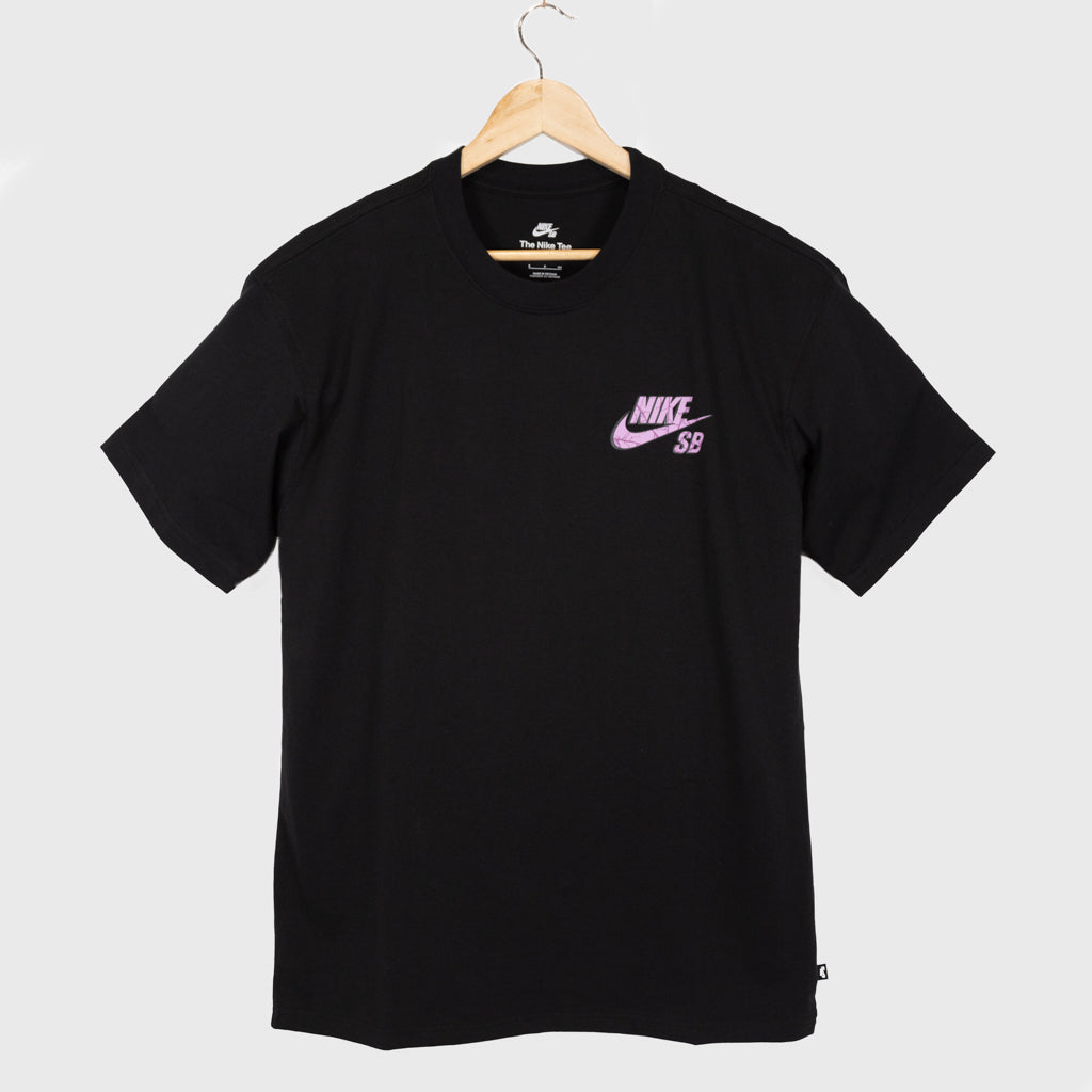 Nike SB Spider T Shirt Black Welcome Skate Store