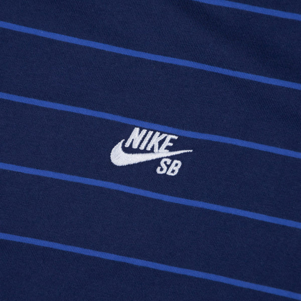 Nike SB - Striped T-Shirt - Blue Void