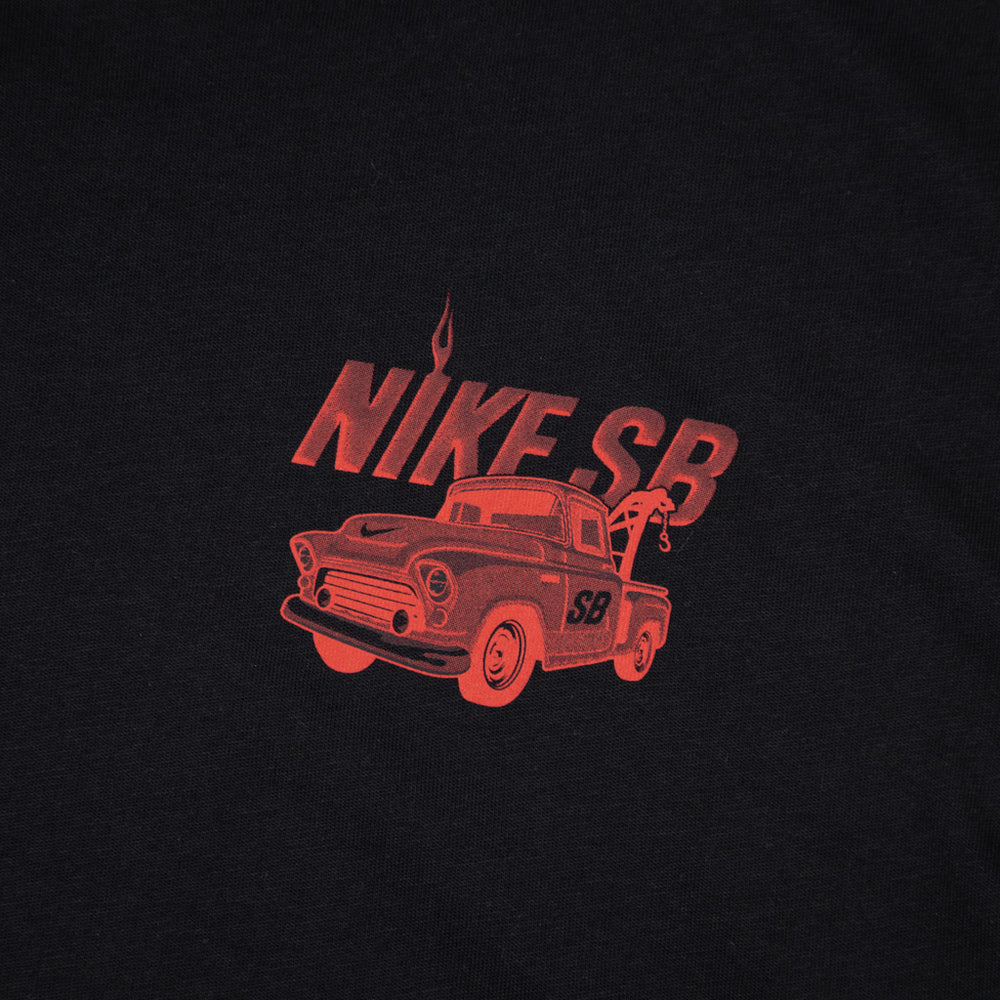 Nike SB Tow Black T-Shirt Front Print