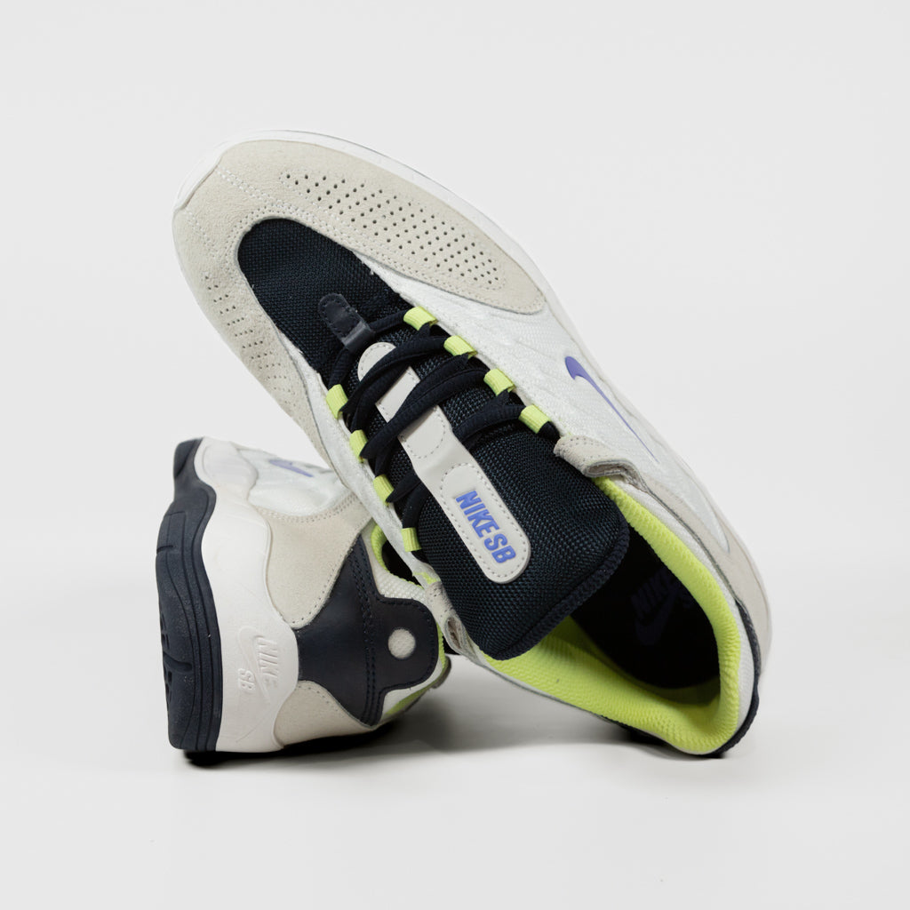 Nike white and neon shoes hotsell