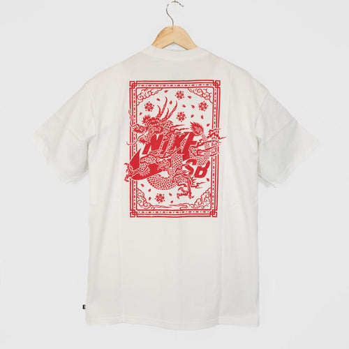 Nike SB Year Of The Dragon T-Shirt White Red – Welcome Skate