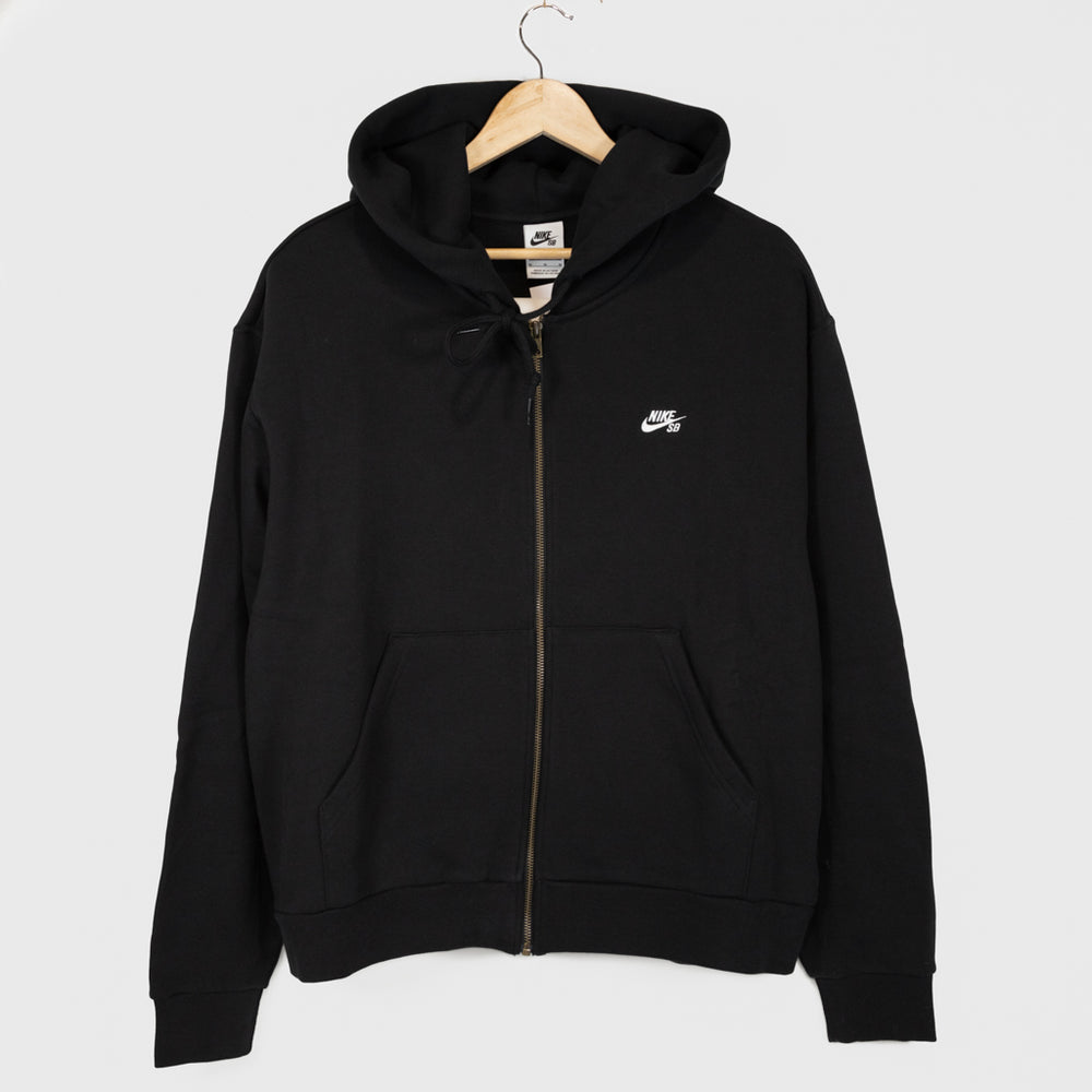 Nike SB Black Zip Hooded Sweatshirt 