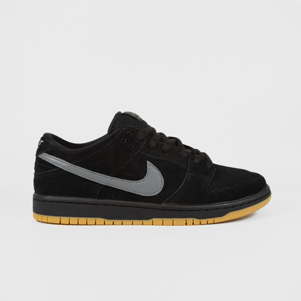 Nike SB 'Fog' Black And Cool Grey Dunk Low Pro Shoes