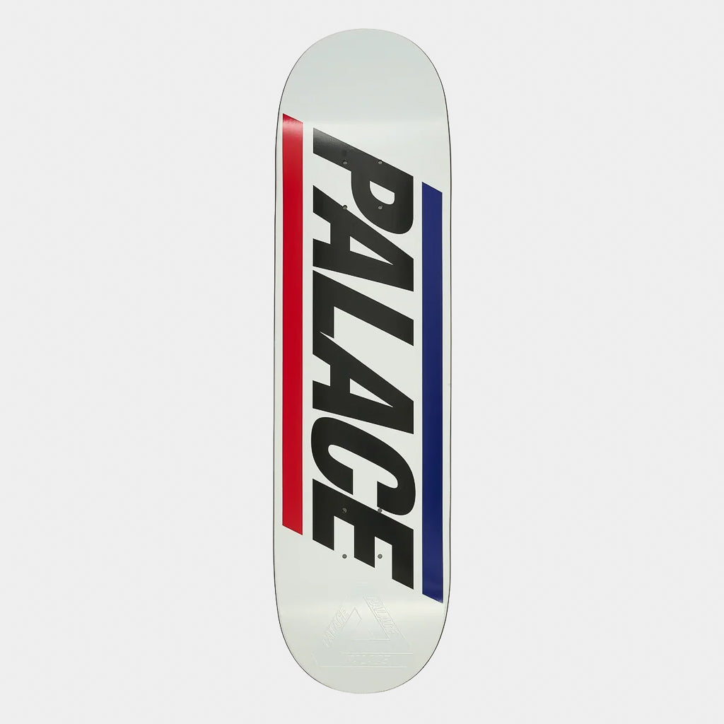 Palace Skateboards 8.25" Basically A Board White Skateboard Deck