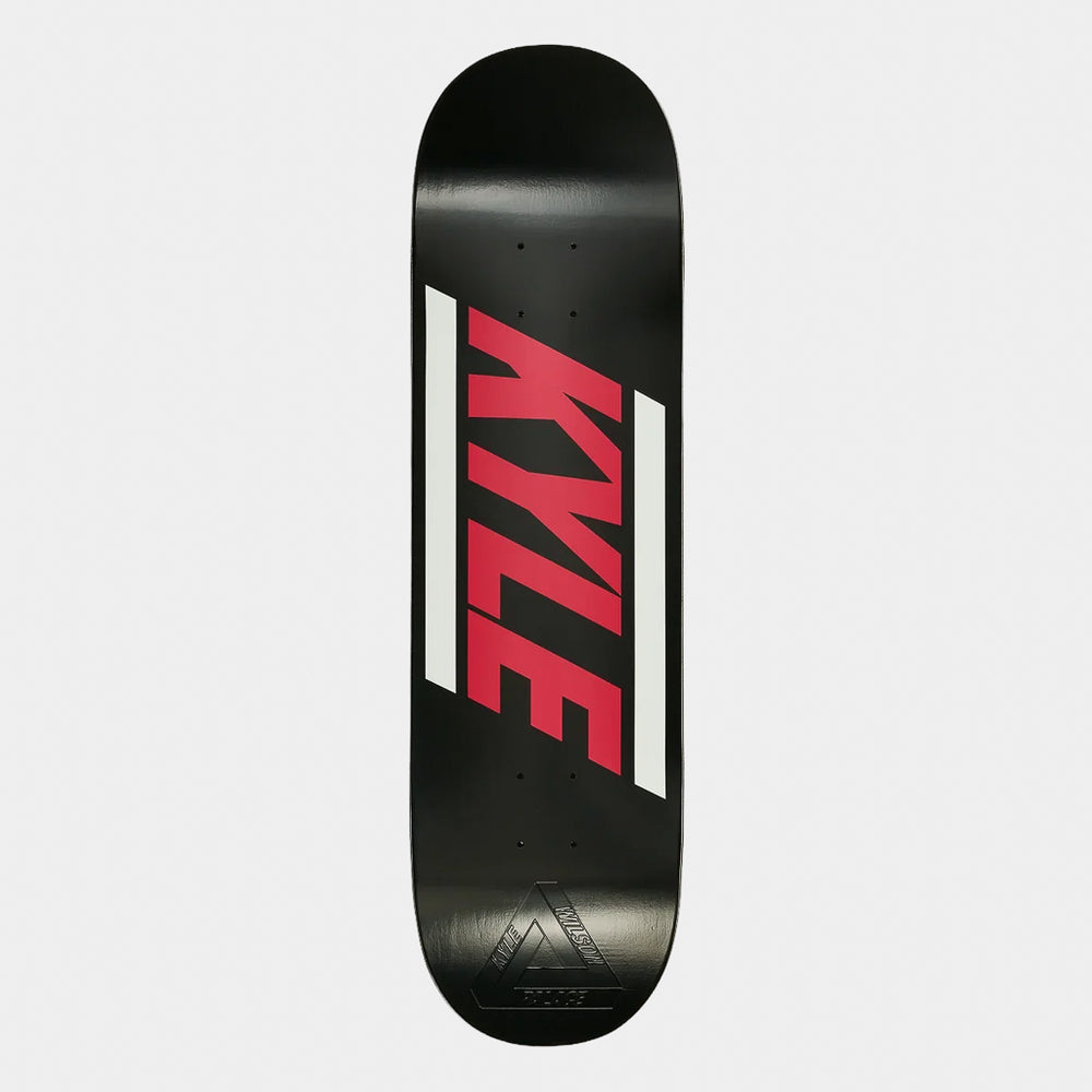Palace Skateboards 8.5" Kyle Wilson Pro S43 Black Skateboard Deck