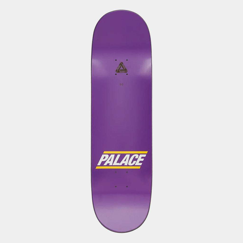 Palace Skateboards 9.0" Ville Wester Pro S43 Purple Skateboard Deck